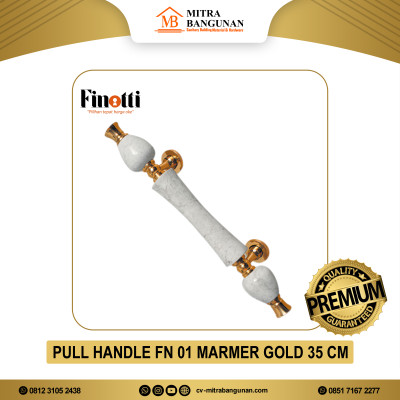 PULL HANDLE FN 01 MARMER GOLD 35 CM